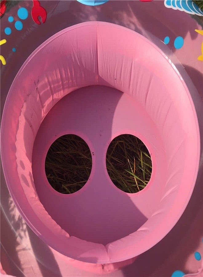 Drofail عوامة سباحة قابلة للنفخ للأطفال من دروفيل، بتصميم فطر كرتوني، مناسبة للسباحة والتنزه والسفر وحمامات السباحة وغيرها - عبوة من قطعة واحدة - Image 4